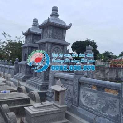 Thi công lăng mộ đá đẹp tại cơ sở đá mỹ nghệ Kim Đô