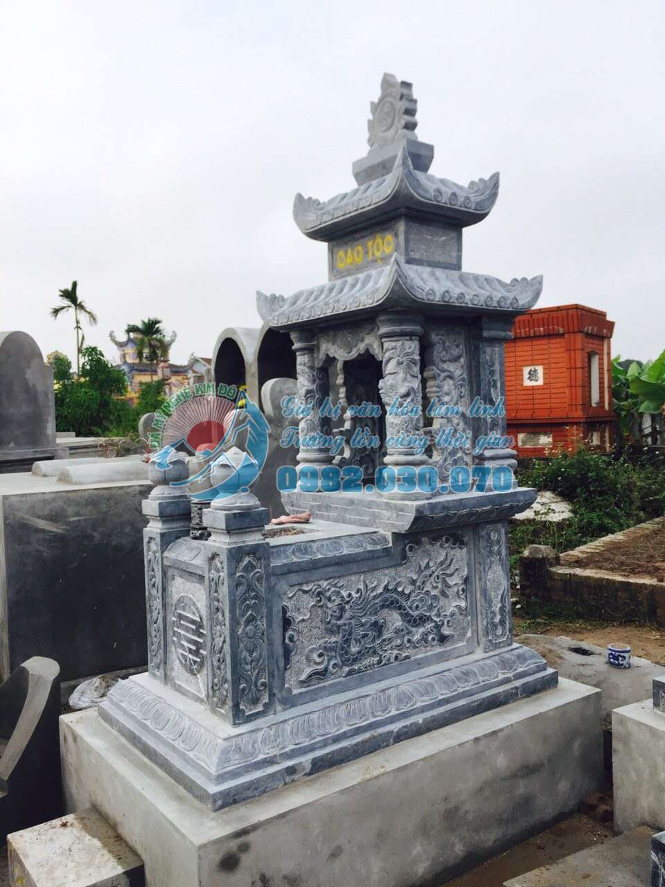 Những lưu ý khi xây mộ đá, lăng mộ đá, các công trình tâm linh