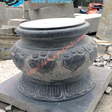 Tảng cột đá, tảng chân cột, đá kê cột gỗ, Chân cột đá bồng, tảng bồng đá