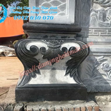Mẫu Chân tảng cột đá đẹp kê Cột gỗ Nhà thờ họ, tảng bổng đá đẹp, tảng chân cột đá, tảng cột đá, đá kê cột gỗ nhà thờ