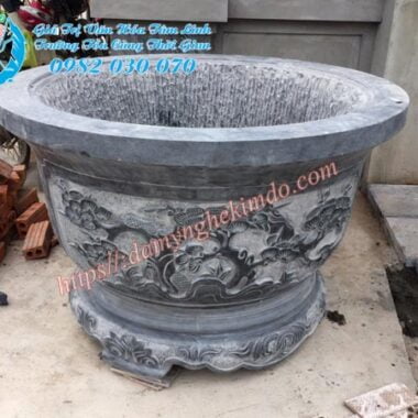 chậu cảnh đá tự nhiên, Chậu đá cảnh, bể đá cảnh, chậu cảnh đá, bể cảnh đá