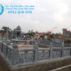 Làm Khu lăng mộ đá gia đình
