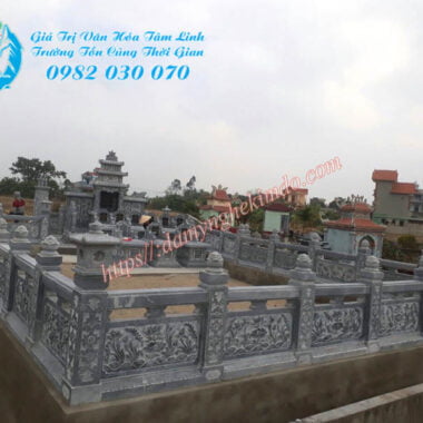 Làm Khu lăng mộ đá gia đình