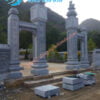 Cột đá đẹp, cổng đá tam quan, cổng tam quan đá