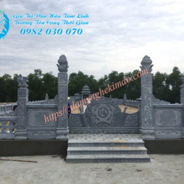 Khu lăng mộ đá có diện tích lớn