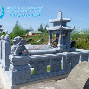 Khu lăng mộ đá nhỏ đẹp, khu mộ đá