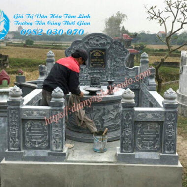 khu lang mo da dep