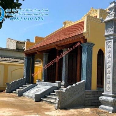 Nhà thờ họ đơn giản, hạng mục đá tự nhiên cho nhà thờ họ