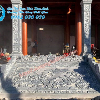 Chiếu thờ đá đẹp, chieu rong da