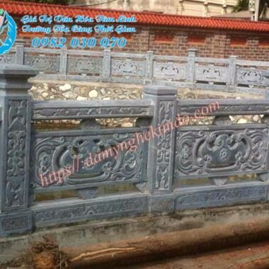 Hàng dào đá, tường rào đá, lan can da, mẫu lan can đá đẹp,