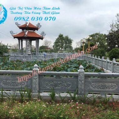 Hàng dào đá, tường rào đá, lan can da, mẫu lan can đá đẹp,