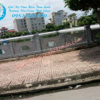 Hàng dào đá, tường rào đá, lan can da, mẫu lan can đá đẹp,