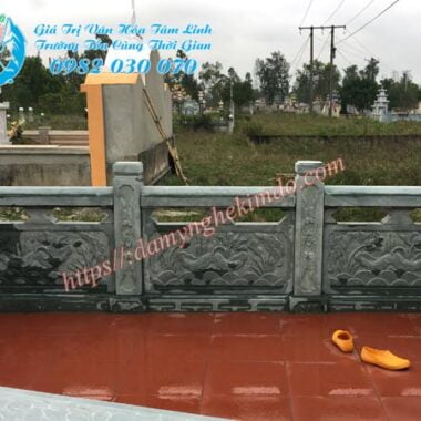 Hàng dào đá, tường rào đá, lan can da, mẫu lan can đá đẹp,