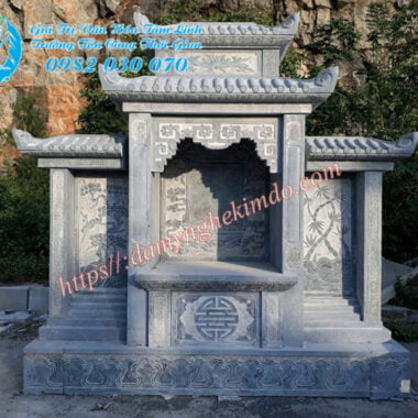 lăng mộ đá đẹp,,lăng cánh đá, lâu thờ đá, nhang án đá,