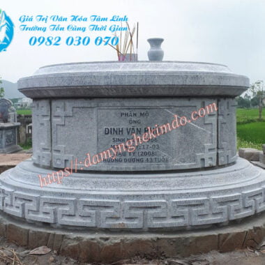 Xu hướng lựa chọn mua lăng mộ đá đẹp năm 2022,mẫu mộ đá tròn băm bạt đẹp, mộ tròn đá băm bạt cao cấp, mộ đá đơn giản, mộ đá đẹp năm 2021