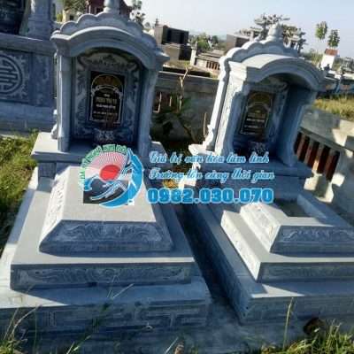 Mộ đá đôi đẹp, giá của mộ đá đôi bao nhiêu?