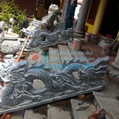 Các mẫu đồ thờ bằng đá tại cơ sở Kim Đô