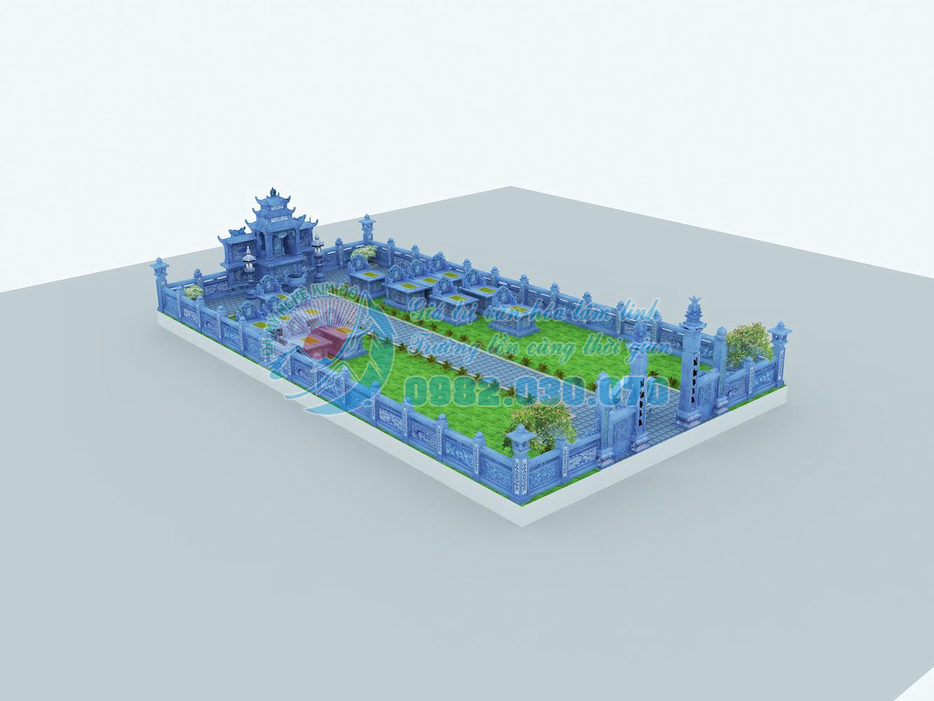 Các yếu tố phong thủy khi xây lăng mộ 