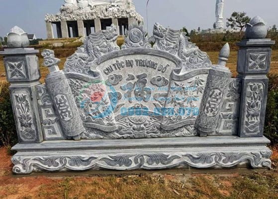 Cuốn thư đá đẹp - Cách đặt cuốn thư đá đúng phong thủy