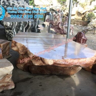 Bàn ghế đá rẻ đẹp, mua bộ bàn ghế đá ở đâu