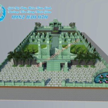 thiết kế lăng mộ đá đẹp, phối cảnh khu lăng mộ đá đẹp, thiết kế khu lăng mộ đá đẹp, bản vẽ 3D khu lăng mộ đá đẹp, phối cảnh 3D khu lăng mộ đá