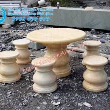 Bàn ghế đá rẻ đẹp, mua bộ bàn ghế đá ở đâu