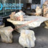 Bàn ghế đá rẻ đẹp, mua bộ bàn ghế đá ở đâu