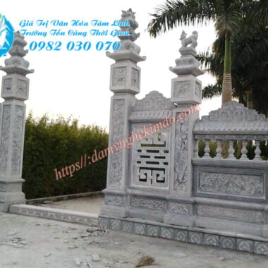 Cổng tam quan, Cổng đá tứ trụ, cổng khu lăng mộ