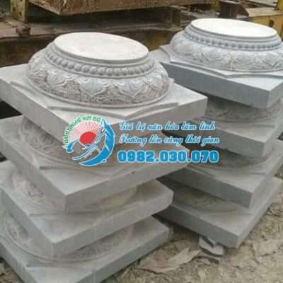 chân tảng đá đẹp, các mẫu chân tảng được dùng phổ biến hiện nay