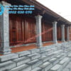 Mẫu cột hiên đá đẹp, cột đá vuông