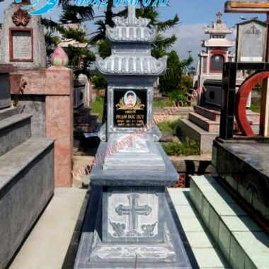 Mộ hai mái đá, mộ đạo đá, mộ công giáo bằng đá