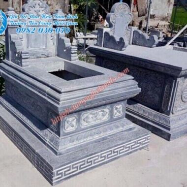 Mẫu mộ đá không mái đẹp, Những mẫu Mộ đá đẹp giá rẻ, Mẫu Mộ đá không mái đẹp nhất, mộ bành đá, mộ tam sơn