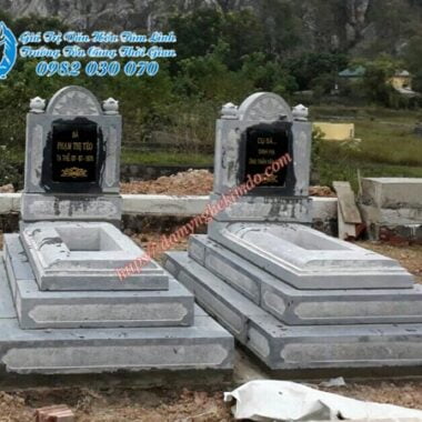 Mộ bành đá, mộ hậu bành, mộ tam sơn, mộ tam cấp, mộ đá không mái, mộ đá đẹp, mộ đá đơn giản