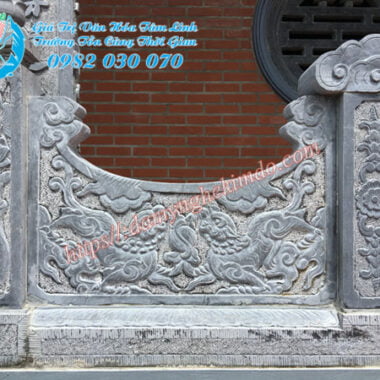 Hàng dào đá, tường rào đá, lan can da, mẫu lan can đá đẹp,