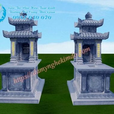 Mẫu mộ đá hai mái, mẫu mộ đá đẹp nhất