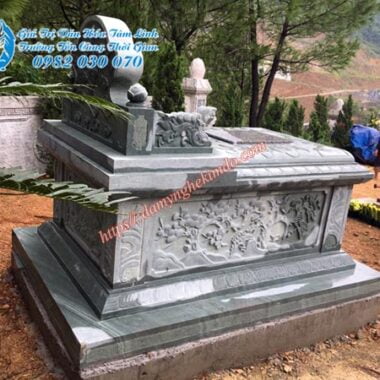 Mộ đá xanh rêu, Mộ bành đá, mộ hậu bành, mộ tam sơn, mộ tam cấp, mộ đá không mái, mộ đá đẹp, mộ đá đơn giản