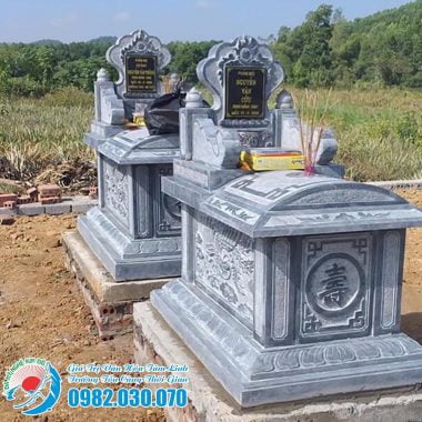 Mộ hậu bành, mộ tam sơn, mộ đá đơn giản