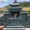 Mẫu lăng mộ hiện đại đẹp chất lượng nhất hiện nay, Phong thủy trong xây lăng mộ đá,Lăng cánh đá xanh rêu cao cấp