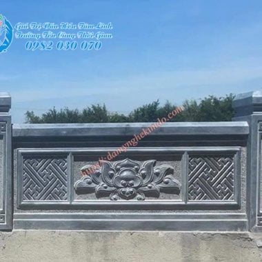 Hàng rào lan can đá, Mẫu lan can đá, hàng rào đá, tường rào đá, lan can da