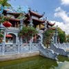 Mẫu lan can đá, hàng rào đá, tường rào đá, lan can da