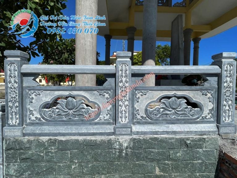 Hàng rào lan can đá, Mẫu lan can đá, hàng rào đá, tường rào đá, lan can da