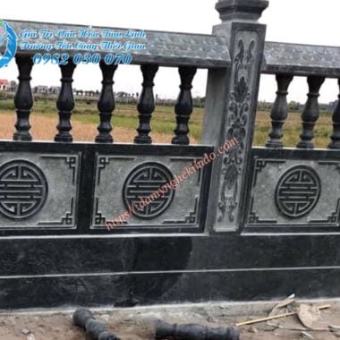 Hàng rào lan can đá, Mẫu lan can đá, hàng rào đá, tường rào đá, lan can da