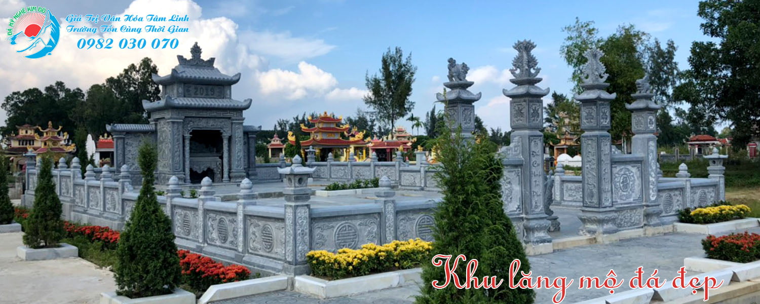 Đơn vị làm Khu lăng mộ đá đẹp Uy Tín chất lượng tại Ninh Bình