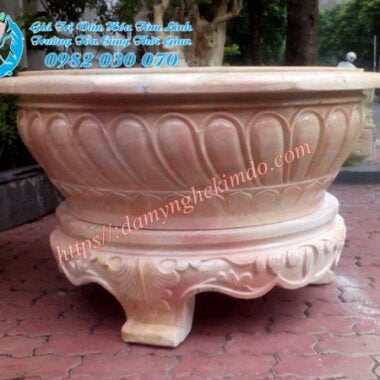 chậu đá tròn, chậu cảnh đá tự nhiên, Chậu đá cảnh, bể đá cảnh, chậu cảnh đá, bể cảnh đá