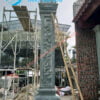 cột trụ đá nhà thờ, cột đá nhà thờ, cột đá đẹp