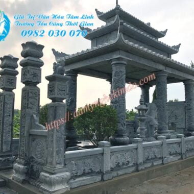 Xây khu nhà lầu lăng mộ đá đẹp, Khu lăng mộ đá