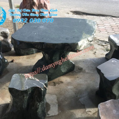 Bàn ghế đá rẻ đẹp, mua bộ bàn ghế đá ở đâu