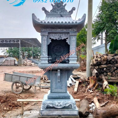 cay huong da, cây hương đá 1 mái, cây hương thờ đá ngoài trời