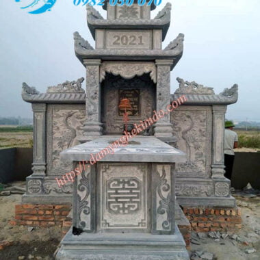 Lăng mộ đá đẹp, các mẫu đang được ưa chuộng năm 2020,mộ tổ liền lăng cánh đá; lăng mộ đá liền nhau; Lăng cánh đá liền mộ đá đế chân quỳ; mộ liền lăng thờ cánh;
