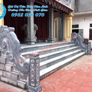 cổ bậc đá, bịt bậc đá, bịt đầu bậc thềm, bo đá bò 5 bậc